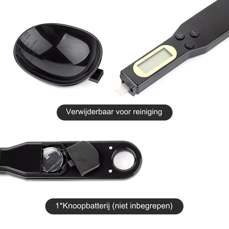 MAGMI – Lepelweegschaal – LCD scherm